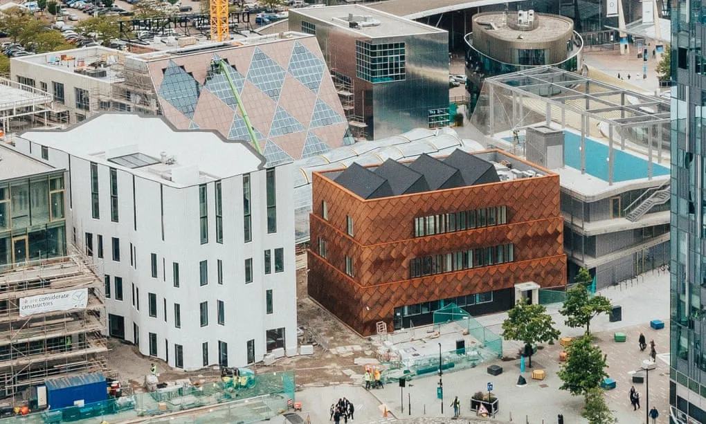 Vista del Design District de Greenwich Peninsula en Londres